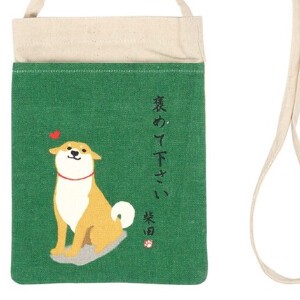 Tote Bag Shoulder Dog Shibata-san