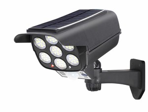 ソーラー充電式ダミーカメラ型LEDライト