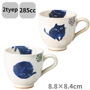 Mino ware Mug Cat Pottery Made in Japan