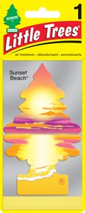 リトルツリー エアーフレッシュナー 1P - Sunset Beach（サンセットビーチ）