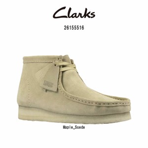 CLARKS(クラークス)ワラビーブーツ スエード シューズ ハイカット メンズ 26155516