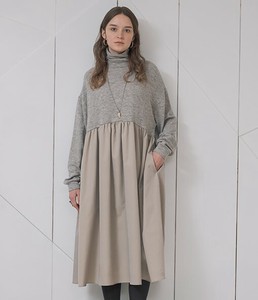 Casual Dress One-piece Dress Switching Autumn/Winter 2023
