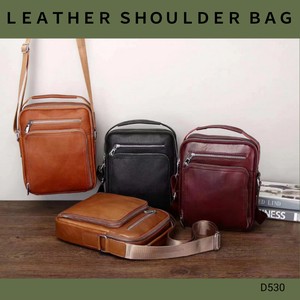 Shoulder Bag Genuine Leather Men's