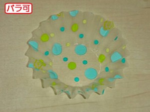 フィルムケース ラミケースOPP 5F 水玉柄(緑) 500枚 セイコー
