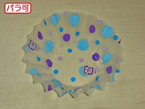 フィルムケース ラミケースOPP 6F 水玉柄(青) 500枚 セイコー