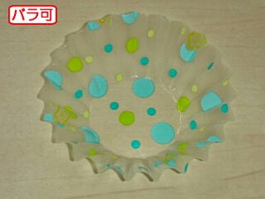 フィルムケース ラミケースOPP 6F 水玉柄(緑) 500枚 セイコー