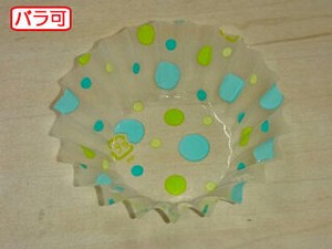フィルムケース ラミケースOPP 5A 水玉柄(緑) 500枚 セイコー