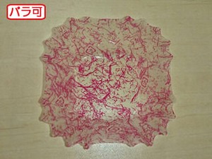 フィルムケース ラミケースOPP四角7号雲龍柄(赤) 500枚 セイコー