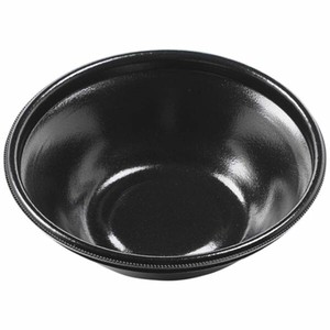 麺・スープ容器 エフピコ MFP麺鉢-丸19(61) 本体 黒W