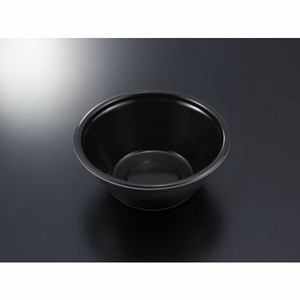 中央化学 麺・スープ容器 TPめん鉢 M20 黒両 身