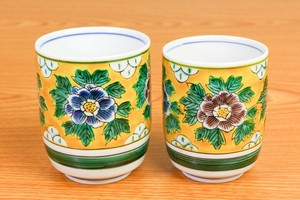 Kutani ware Japanese Teacup Porcelain