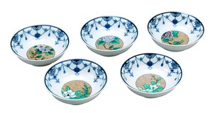Kutani ware Side Dish Bowl 4-sun Assortment