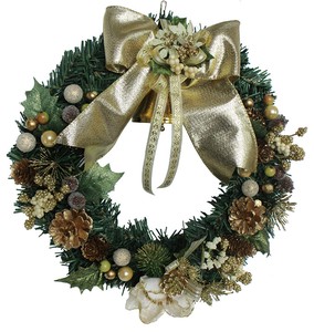 [2023クリスマス]彩か｜SAIKA　Bell Wreath White-Gold