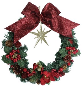 [2023クリスマス]彩か｜SAIKA　Star Wreath-Twincle Red