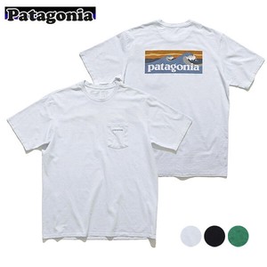 パタゴニア【patagonia】37655 メンズ・ボードショーツ・ロゴ・ポケット・レスポンシビリティー Tシャツ