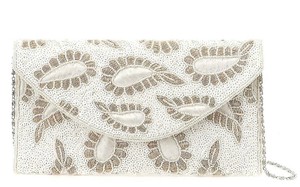 【Swaraj】刺繍ペイズリークラッチバッグ・（手刺繍ビーズ）