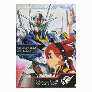 【ファイル】機動戦士ガンダム 水星の魔女 A4シングルホロクリアファイル F