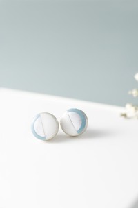 Mino ware Clip-On Earrings Earrings 10mm Made in Japan