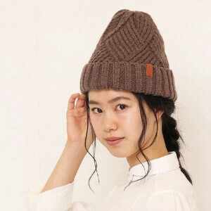 Beanie Ladies fashion Ribbed Knit [A/W]