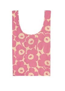 Reusable Grocery Bag Pink Marimekko