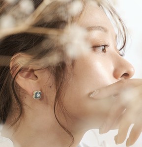 Mino ware Clip-On Earrings Earrings Made in Japan