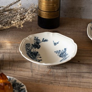 Mino ware Donburi Bowl Vintage Western Tableware 17cm Made in Japan