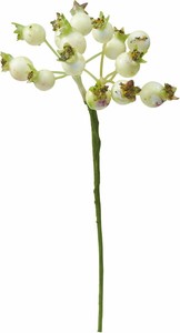 【造花】ジューシーベリーピック　ホワイト　FG　−5290W