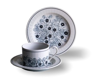 Cup & Saucer Set Tea Time Made in Japan