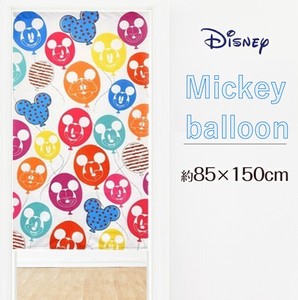 Desney Japanese Noren Curtain Mickey Balloon