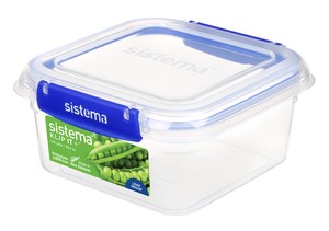 システマ クリップイット プラス ダークブルー sistema Klip It + 1.15L 食品保存容器 フードコンテナ