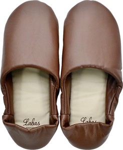 Room Shoes Slipper Brown L