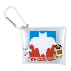 T'S FACTORY Pouch Crayon Shin-chan Clear