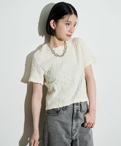 Button Shirt/Blouse Jacquard Cut and Sew Compact