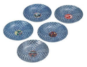 Kutani ware Small Plate Assortment 5.2-go