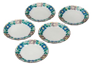 Kutani ware Main Plate Assortment 4.5-go