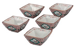 Kutani ware Side Dish Bowl Small Assortment 5-go