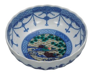 Kutani ware Main Dish Bowl 6.5-go