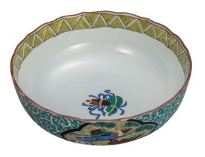 Kutani ware Main Dish Bowl 5.8-go