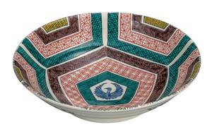 Kutani ware Main Dish Bowl 8-go