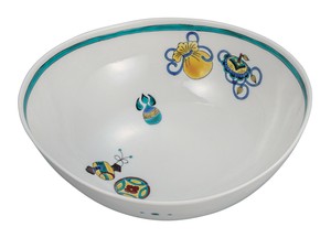 Kutani ware Main Dish Bowl 6.5-go