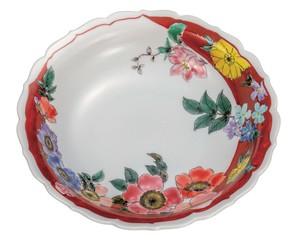 Kutani ware Main Dish Bowl 6.5-go