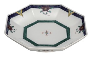 Kutani ware Main Dish Bowl 8-go