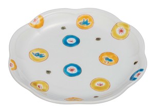 Kutani ware Main Plate 7-go