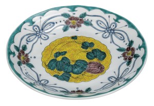 Kutani ware Main Plate 9-go