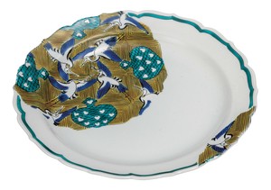 Kutani ware Main Plate 8-go