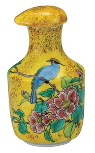 日本の伝統工芸品【九谷焼】 醤油差 吉田屋花鳥   (K9-426) (K8-406)