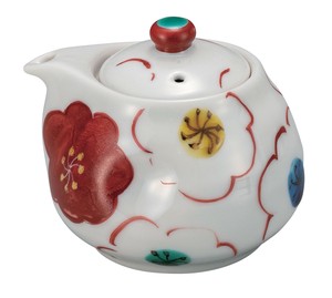 日本の伝統工芸品【九谷焼】 醤油差 花紋  双鳩窯 (K9-428) (K8-407)