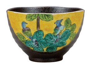 日本の伝統工芸品【九谷焼】 茶漬碗 吉田屋   (K9-495) (K8-449)