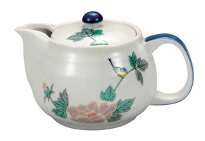 Kutani ware Teapot Little Bird