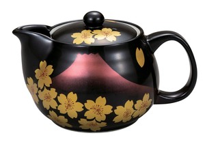Kutani ware Teapot Sakura-fuji